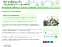 Tablet Screenshot of elinguistics.net